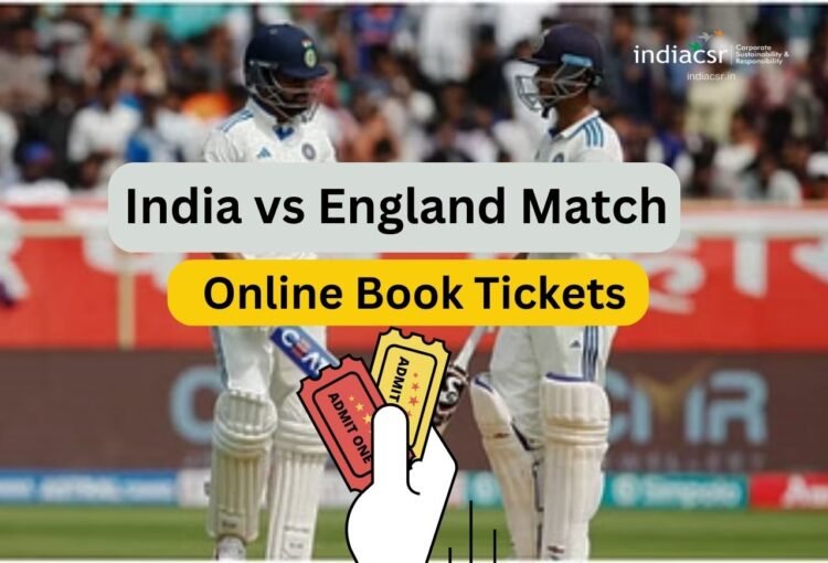 IND vs ENG Match Tickets Online
