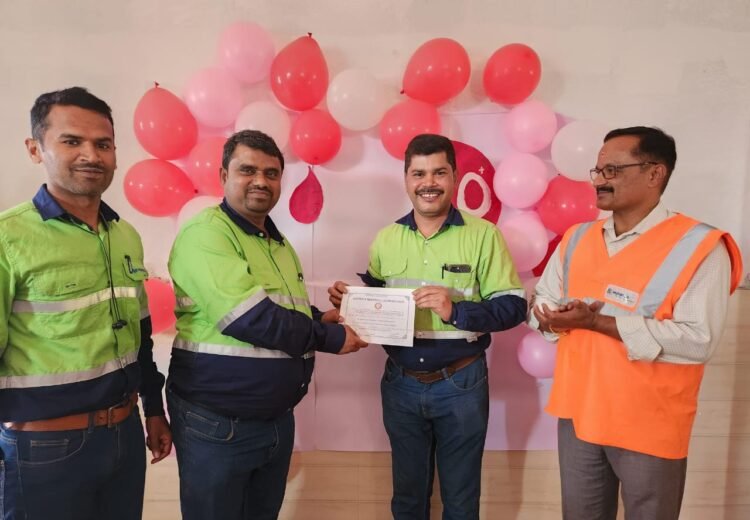 Vedanta IOK's 1-Day Blood Donation Drive Boosts Health Commitment in Chitradurga