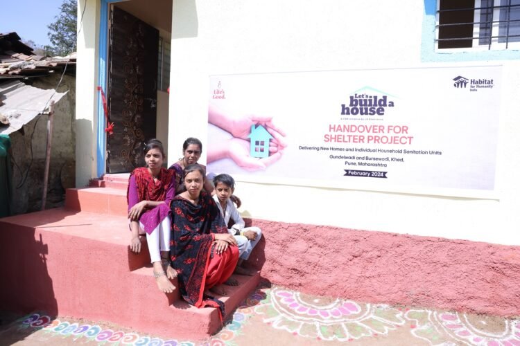 Let’s Build a House Delivering 18 Homes and 40 Sanitation Units in Khed, Pune