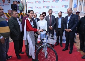 CSR: RBL Bank Gifts Bicycles & School Kits to Patiala Girls via UMEED 1000