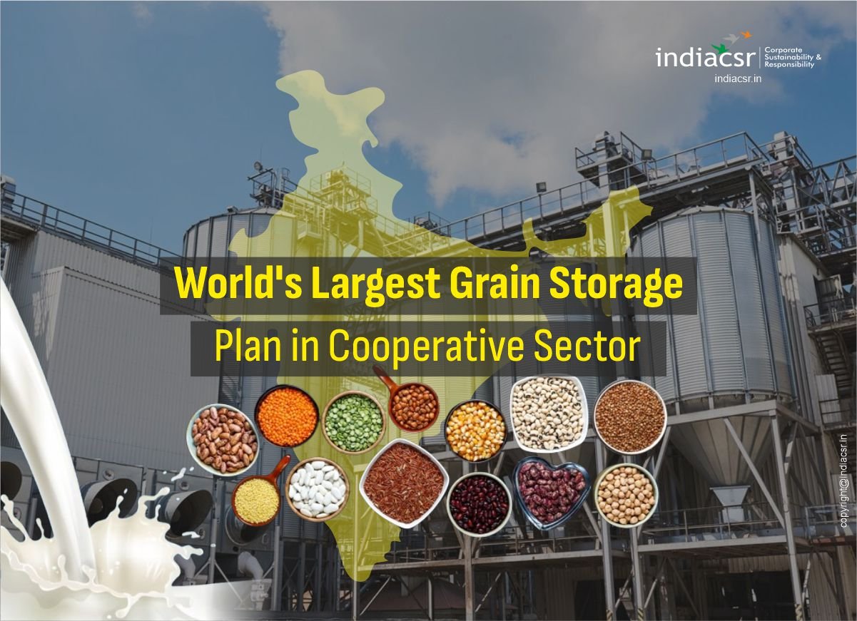 World's Largest Grain Storage Plan in Cooperative Sector I India CSR