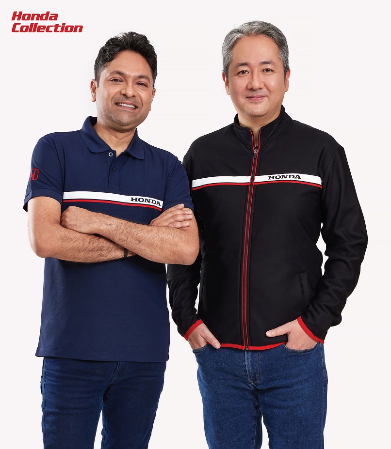 Honda Cars India introduces ‘Honda Collection’ an exclusive range of Merchandise in India 1 Yuichi Murata Director Marketing Sales HCIL and Kunal Behl Vice President Marketing Sales HCIL at the launch of Honda Collection