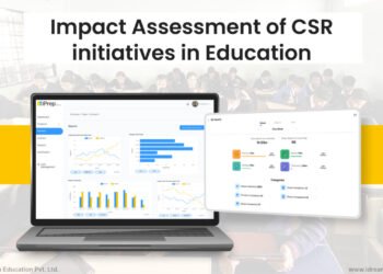 Impact Assessment of CSR initiatives in Education: Case Studies Highlighting Informed Decision-Making 9 A screenshot of the continuous monitoring and reporting dashboard of iPrep by iDream Education, designed for impact assessment of CSR initiatives in education.