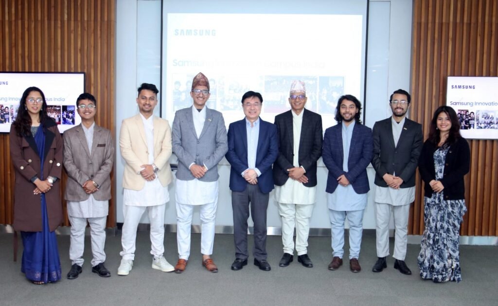 CSR: Nurturing Young Minds from Nepal through Samsung Innovation Campus Mentorship in India 5 India CSR