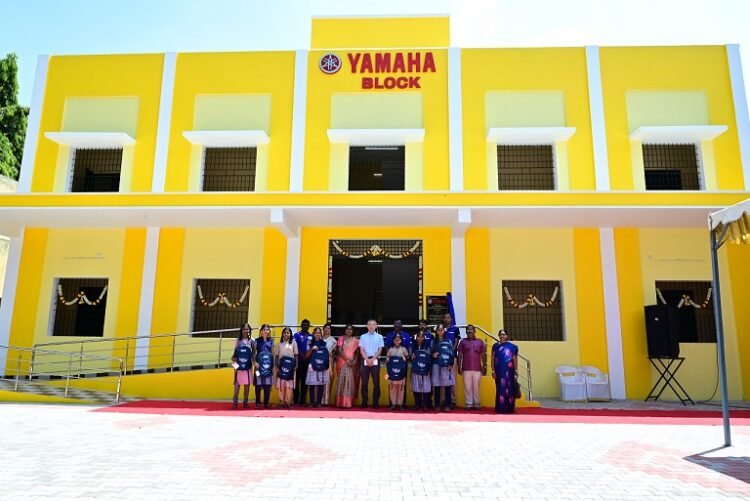 CSR: Yamaha Empowers Women; Unveils New Girls' School in Kanchipuram
