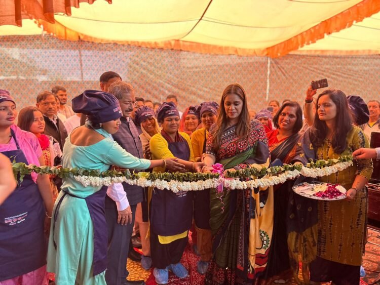 M3M Foundation inaugurates Lala Ji Ki Rasoi to Empower Women Entrepreneurs in Bajghera Village Through the Kaushal Sambal Program Dr Payal Kanodia