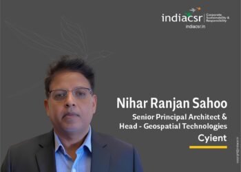 Nihar Ranjan Sahoo, Senior Principal Architect & Head - Geospatial Technologies, Cyient.