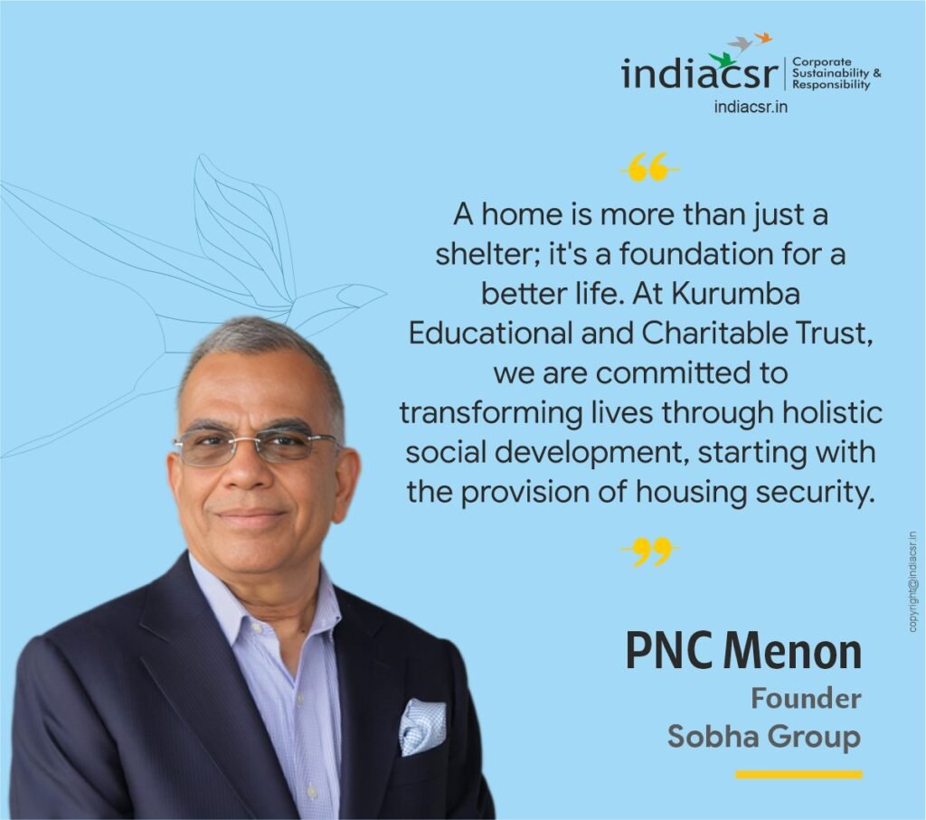 CSR: GRIHA SOBHA Gifts 100 Homes to Underprivileged Women, Progresses Toward 1000 Home Goal 5 India CSR