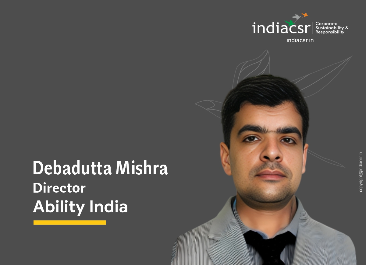 Debadutta Mishra, Director, Ability India, Cuttack, Odisha