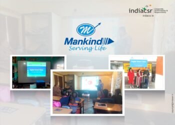 CSR of Mankind Pharma - Digital Smart Class Initiative Across Rural. Image: India CSR