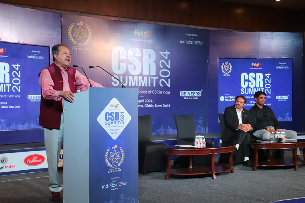 3rd Jagran CSR Summit Held in New Delhi focused on 10 years of CSR in ...