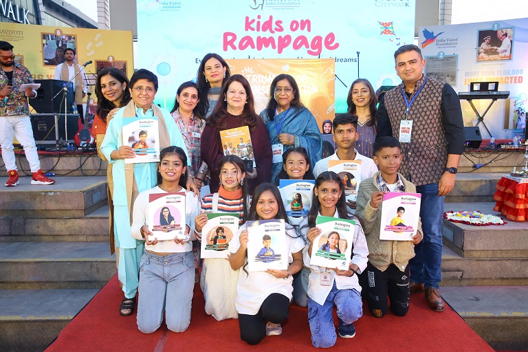 Burlington English Collaborates with Dr. Kiran Bedi's Navjyoti India Foundation to Empower Students through Education