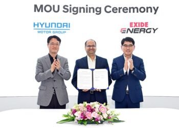 Hyundai and Kia partner with Exide Energy to produce EV batteries locally in India.