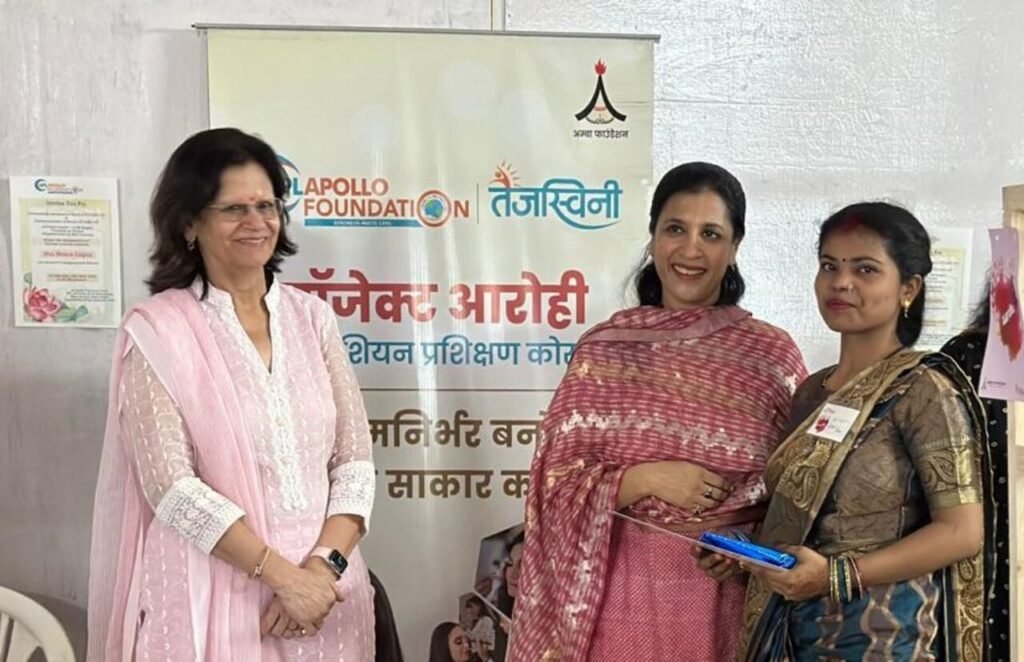 CSR: APL Apollo Foundation; Phase II Empowers 70+ Women in East Delhi Slum with Vocational Training