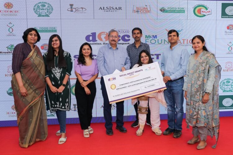 DoCC-SPJIMR and M3M Foundation Grants Released for Social Impact