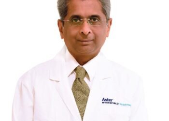 Dr. Swaroop Gopal P, Group Director Aster International Institute of Neuroscience, Aster Whitefield Hospital, Bangalore.