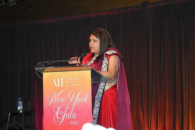 Falguni Nayar Honored for Corporate and Philanthropic Leadership at AIF's New York City Gala