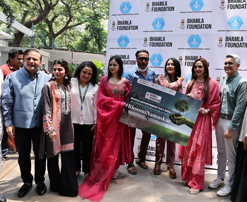 Godrej Industries Group Aiming to Plant 10,000 Trees Across Mumbai Schools 1 Godrej Industries Group Partners with Bhamla Foundation for 'Bhoomi Namaskar' World Environment Day Campaign