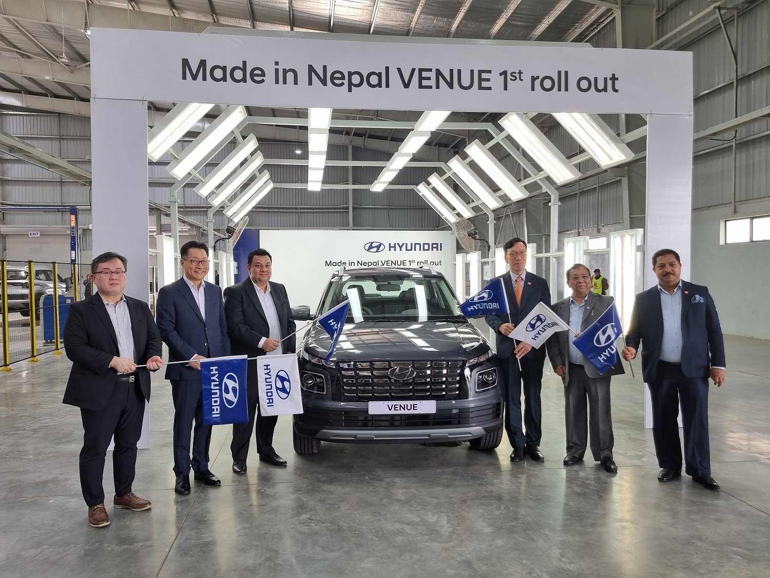 Hyundai VENUE Drives into Nepal's First Automobile Assembly Plant 1 Hyundai VENUE Drives into Nepal's First Automobile Assembly Plant