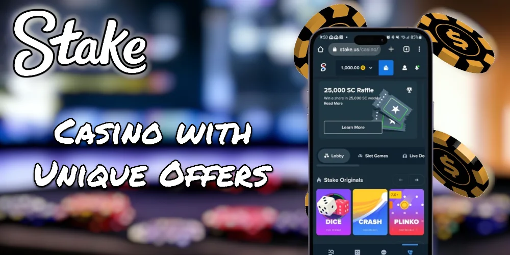 Stake Casino áttekintő kép