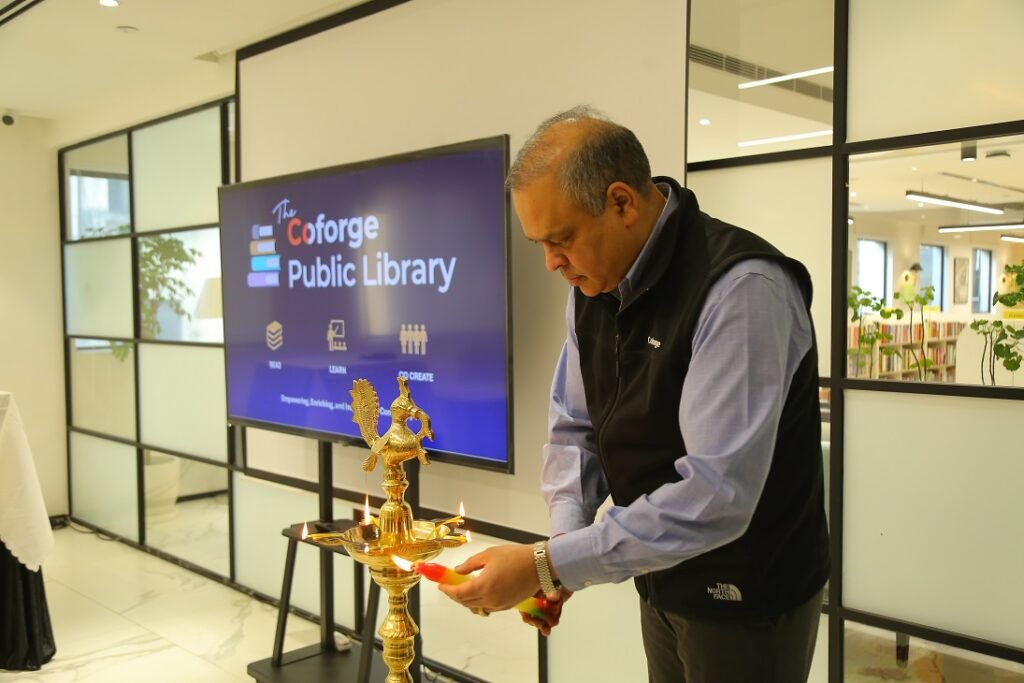 CSR: Revolutionizing Communities - The Coforge Public Library Initiative 2 Sudhir Singh, CEO and Executive Director, Coforge