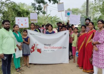 Tata Steel Foundation's  Impactful Awareness Campaign on World No Tobacco Day 
