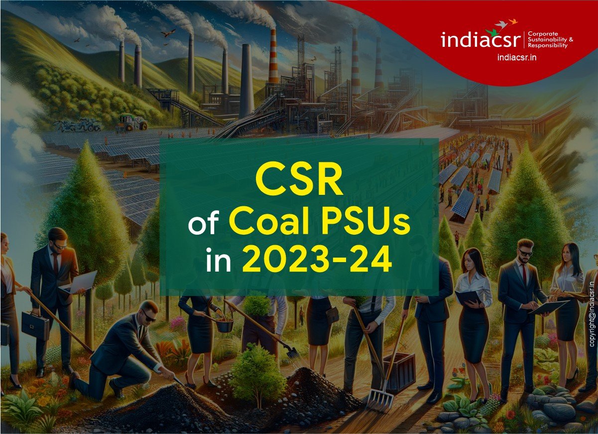 CSR Initiatives Shine in Coal PSUs in FY 2023-24 I India CSR