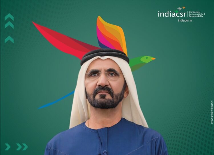 Sheikh Mohammed Bin Rashid Al Maktoum Vice President and Prime Minister UAE and Ruler Of Dubai. Image: India CSR