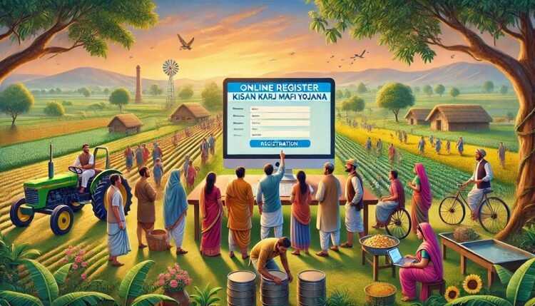 How to Online Register Kisan Karj Mafi Yojana?