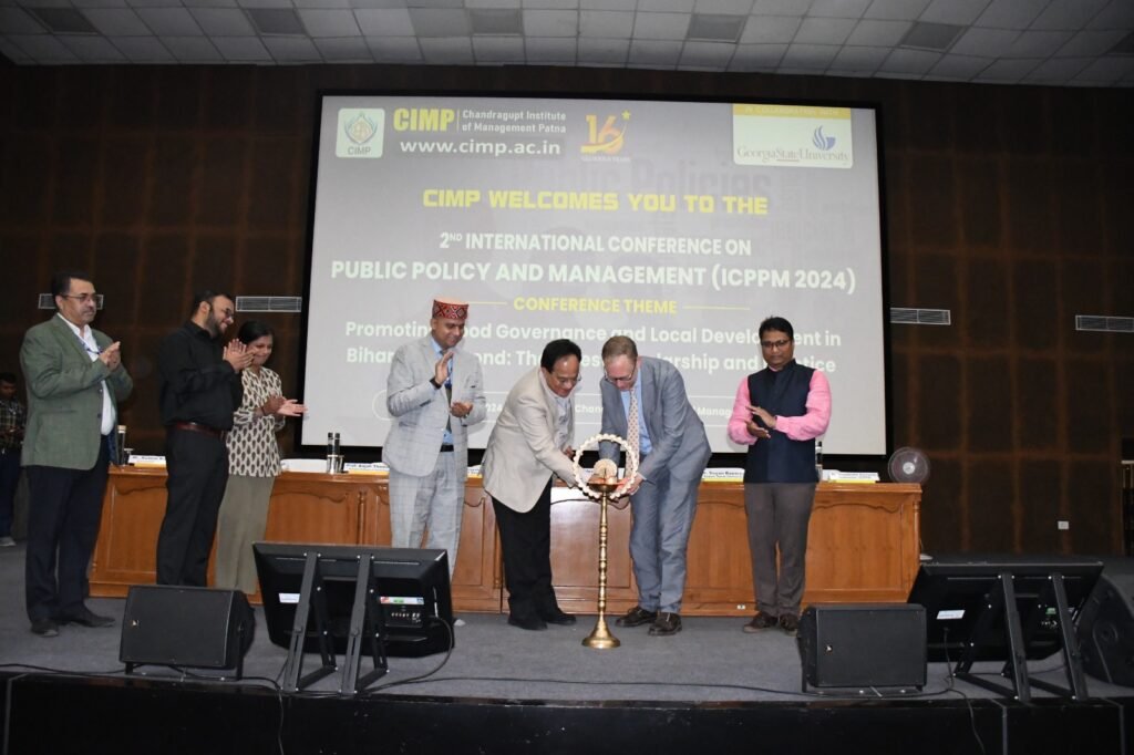 ICPPM 2024 Inaugurated Today at Chandragupt Institute of Management Patna (CIMP) 2 International conference on public policy management (ICPPM) 2024 inaugurated today at Chandragupt Institute of management Patna (CIMP)