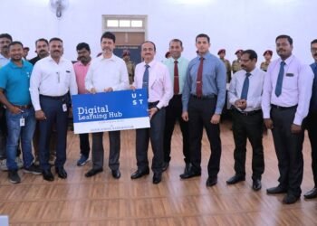 CSR: UST Establishes Digital Learning Hub at Kazhakoottam Sainik School