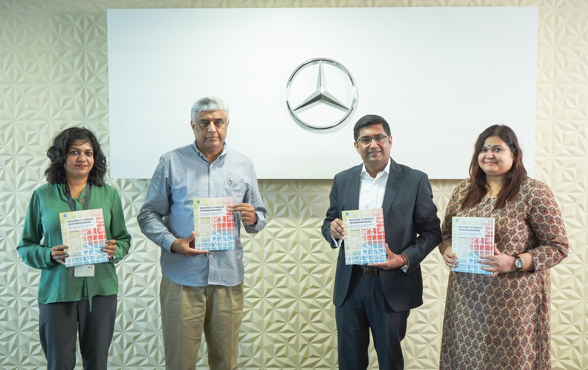 Mercedes-Benz Research and Development India (MBRDI) Unveils Guidelines for 15-Minute Neighborhoods