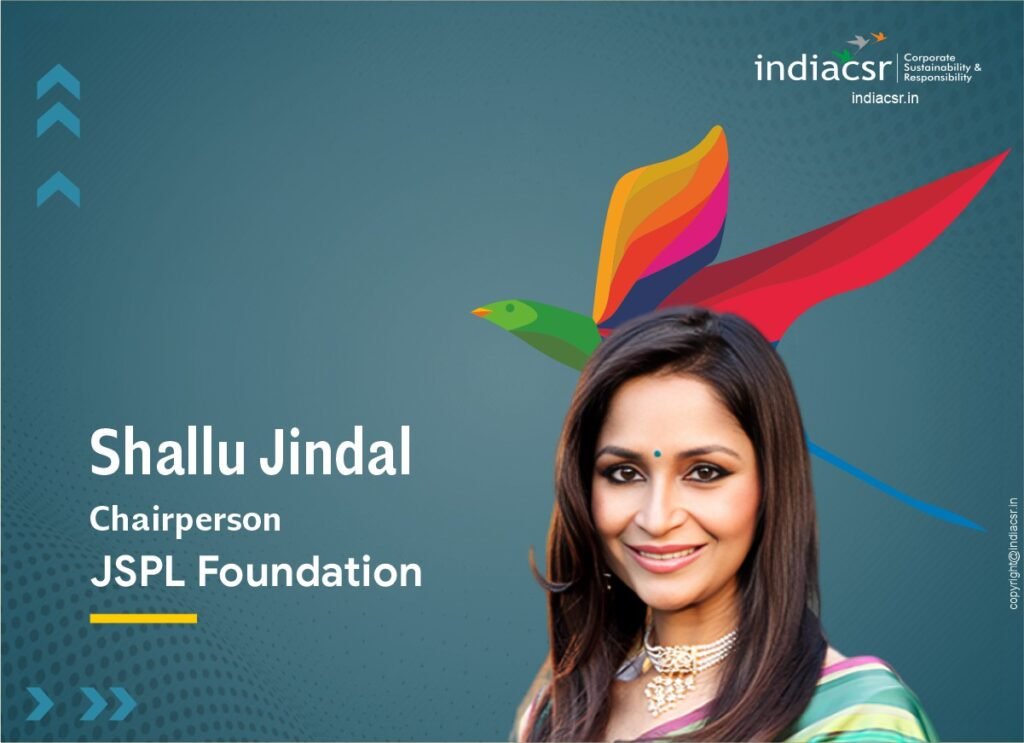 Shallu Jindal, Chairperson, JSP Foundation