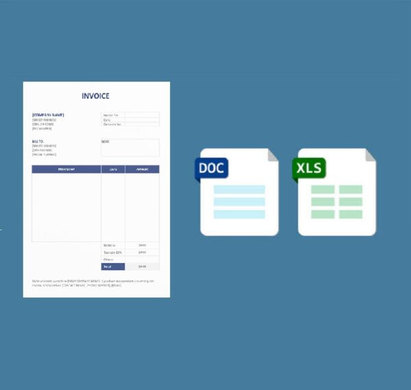 Your Ultimate Guide To Bill Format In Excel And Word