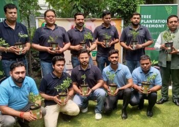 Om Logistics Ltd. Planted over 2000 Plants in the Kundli Industrial Area, Promoting Sustainability 
