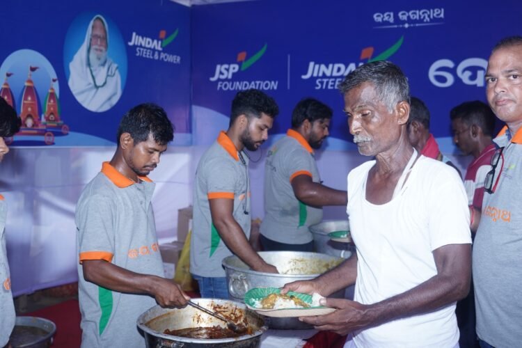CSR: JSP Foundation Takes the Lead in Serving Rath Yatra 2024 Devotees