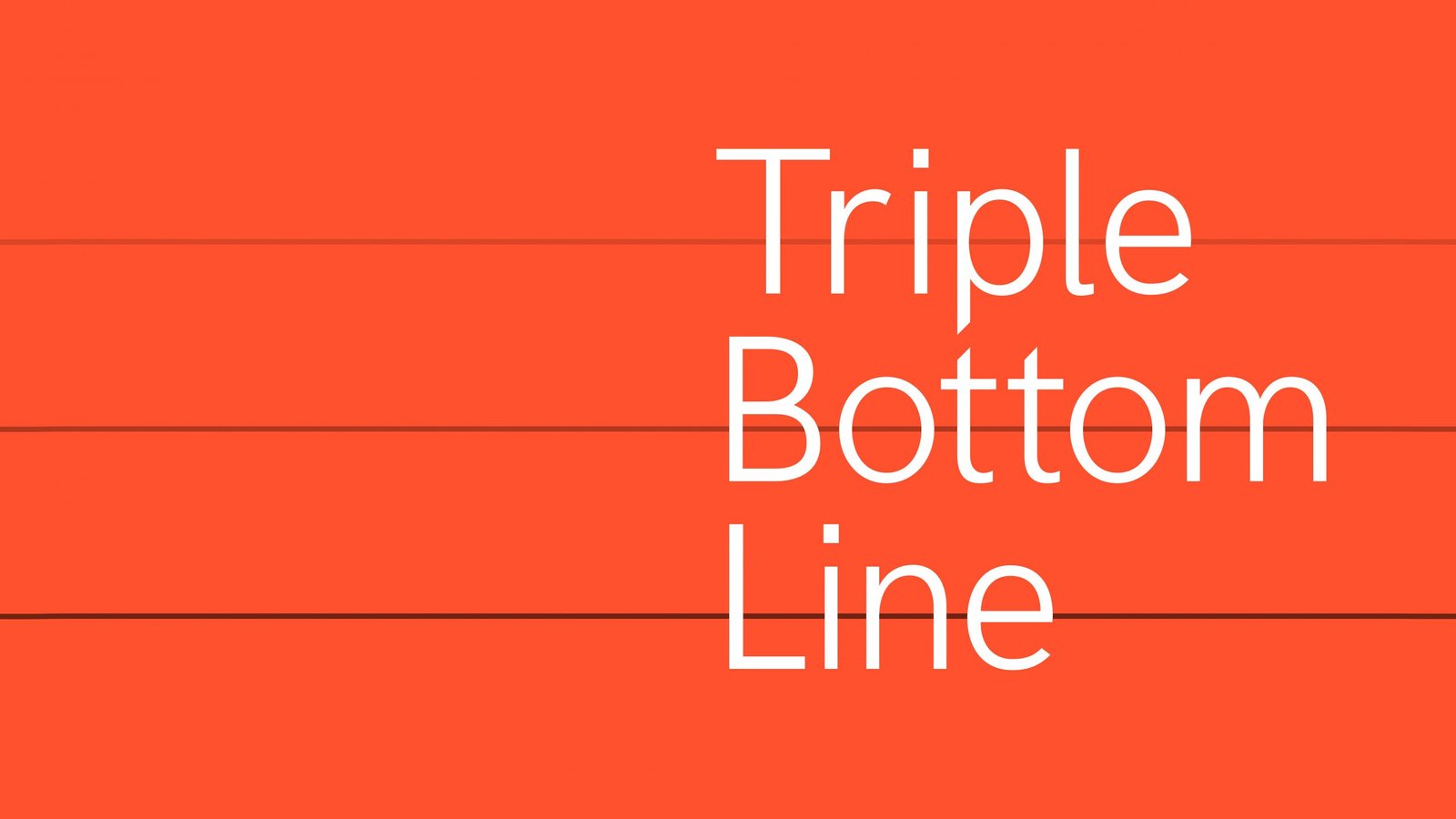 Triple Bottom Line: A New Paradigm for Business Success I India CSR