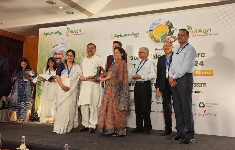 S M Sehgal Foundation Receives 'Community Engagement and Social Impact' Award 2024