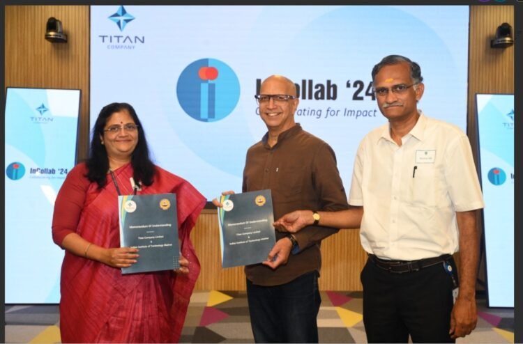 Titan Company Ltd. and IIT Madras sign MoU to boost innovation and social impact