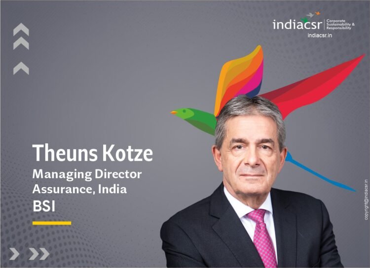 How Businesses Can Turn Ambition Into Action on Decarbonization 1 Theuns Kotze, Managing Director, Assurance, India, BSI.