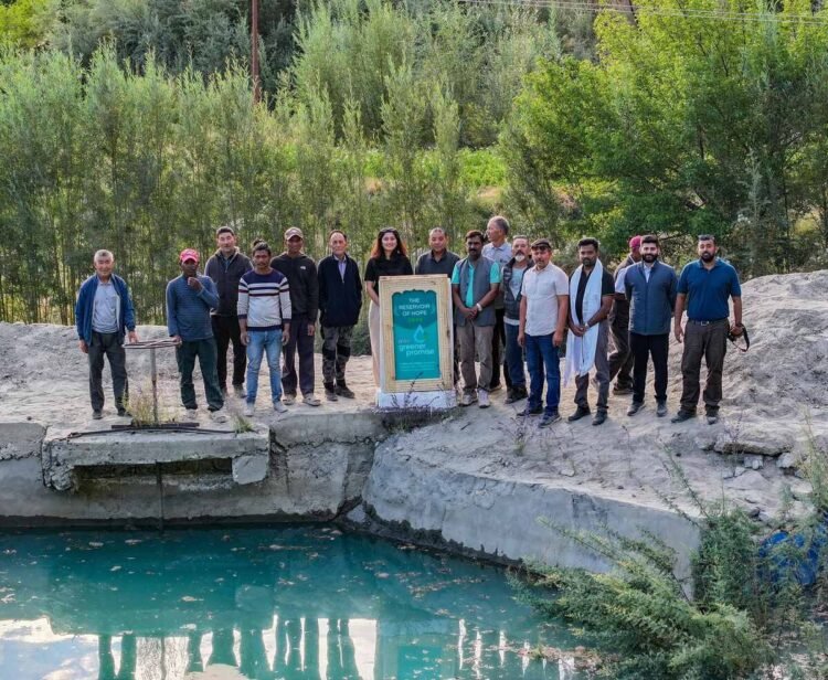 Bisleri International Restores Nubra Valley Reservoir, Strengthening Sustainability in the Himalayas