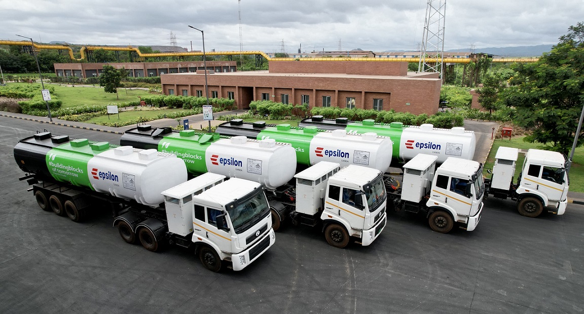 Epsilon Carbon Deploys 5 Electric Trucks to Cut 152 Metric Tons CO₂ Annually 1 Epsilon Carbon Deploys 5 Electric Trucks to Cut 152 Metric Tons CO₂ Annually