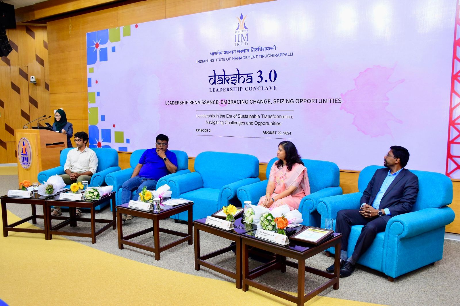 IIM Tiruchirappalli Hosts Thought-Provoking Discussion on Sustainable Transformation