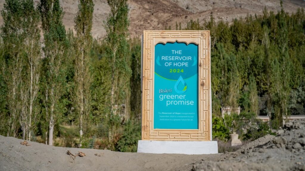 Bisleri International Restores Nubra Valley Reservoir, Strengthening Sustainability in the Himalayas