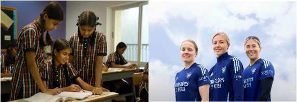 Sobha Realty and Arsenal Empower Future Women: Building Today, Preparing for Tomorrow