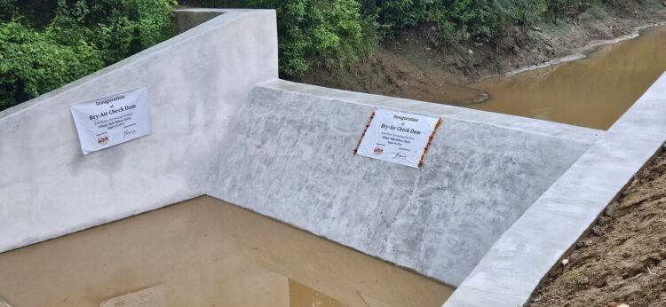 Bry-Air Inaugurates Check Dam in Alwar as Part of CSR Initiative