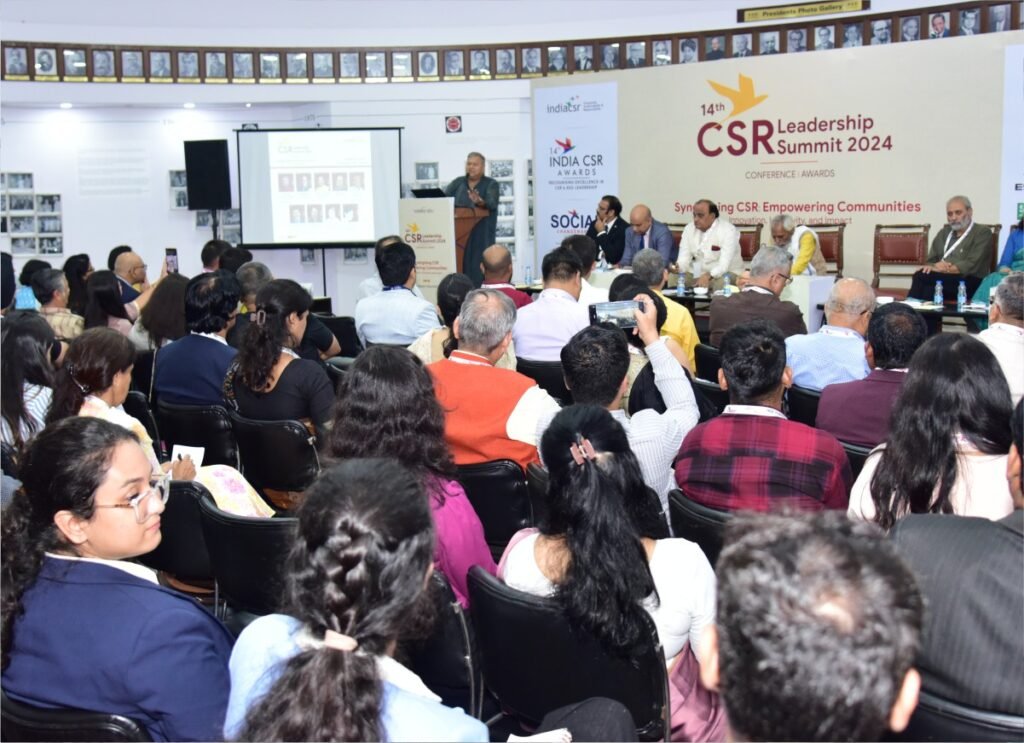 Peepal Baba Graces the 14th India CSR Leadership Summit as Chief Guest