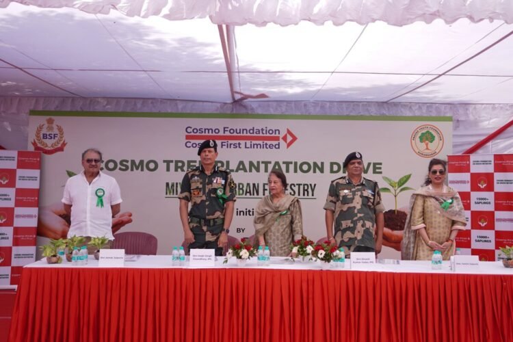 CSR: Cosmo Foundation Launches Large-Scale Miyawaki Forest Initiative with BSF