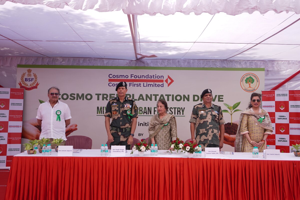 CSR: Cosmo Foundation Launches Large-Scale Miyawaki Forest Initiative with BSF 1 CSR: Cosmo Foundation Launches Large-Scale Miyawaki Forest Initiative with BSF