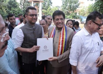 CSR: Piyush Goyal Inaugurates Malabar Group’s Food Distribution Initiative at Kandivali